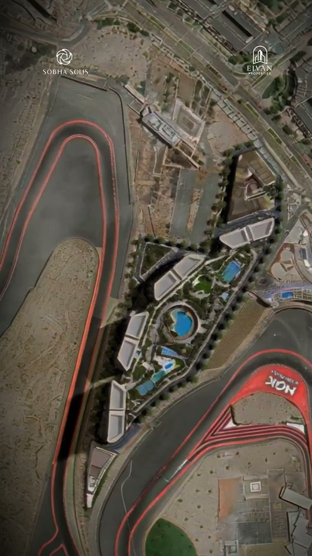 Azizi Venice & Emaar Creek Video Frame 2